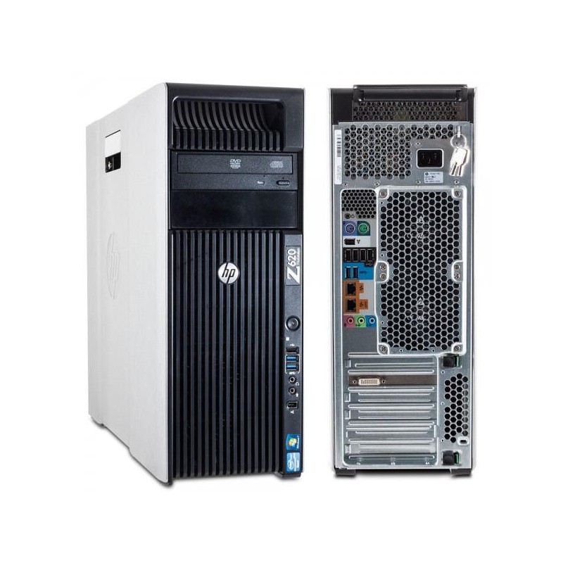 HP Z620 Workstation 2x XEON-E52620 24 GB U 180 GB SSD Klasa