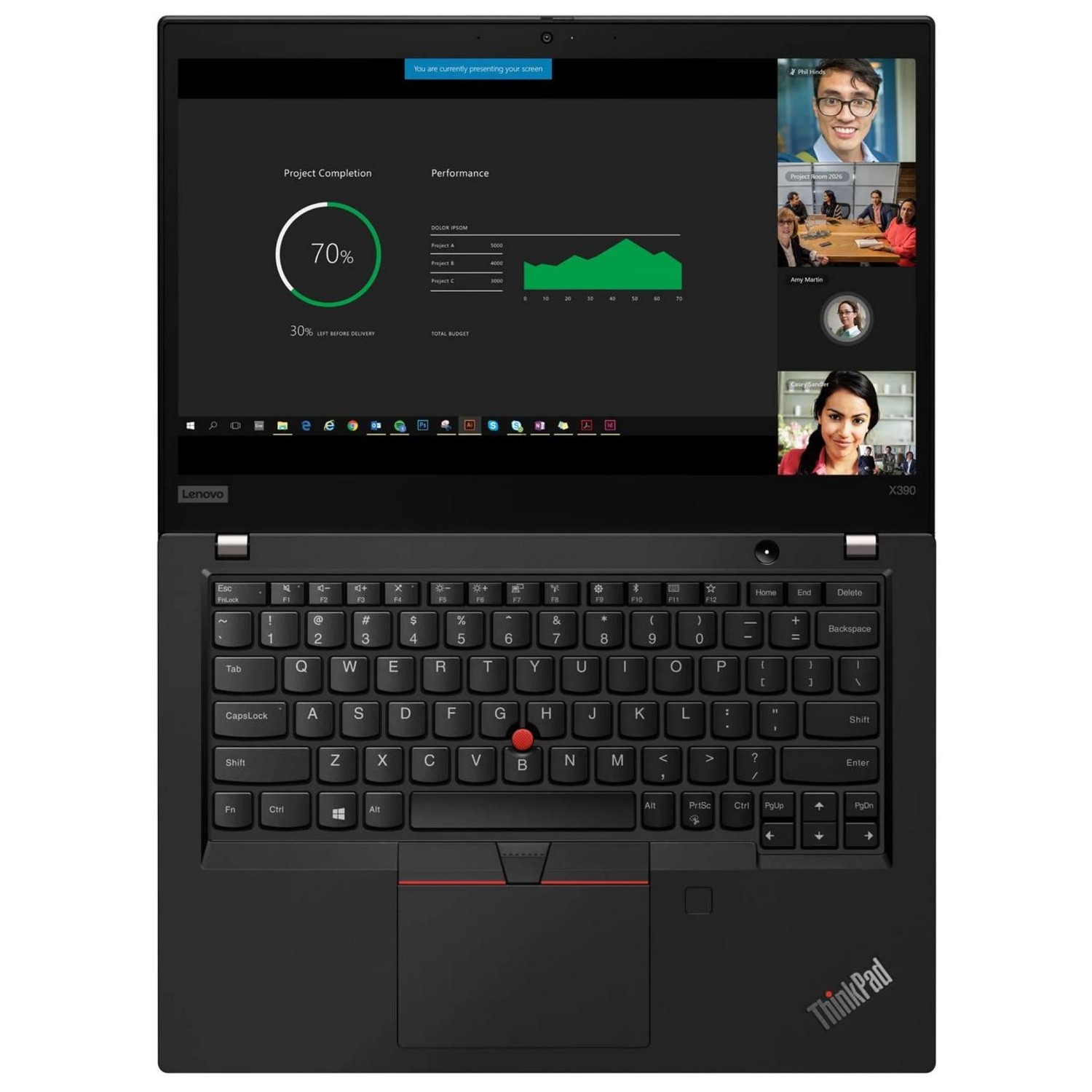 LENOVO ThinkPad X390 i5-8365U 16 GB 10P 13