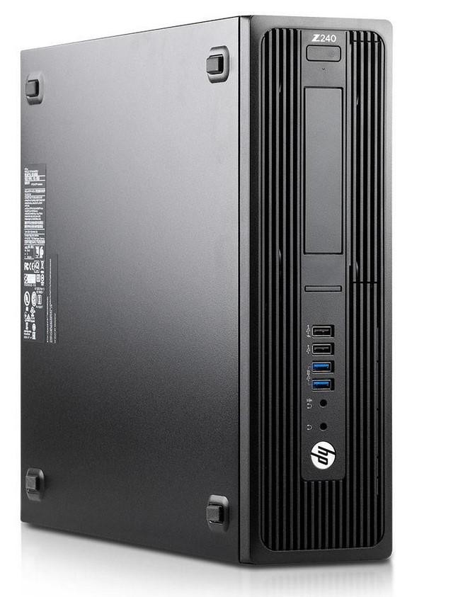 HP Z240 SFF Workstation XEON-E31230V5 32 GB 10P 256 GB NVMe Klasa