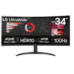 LG Electronics Monitor 34WR50QK-B 34 cale VA